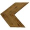 Ekena Millwork 13 3/4"W x 12"H x 3/4"D Vintage Farmhouse 5 1/2" Chevron Barnwood Decor Collection Natural Barnwood DECR13X12X075CHVUF - alternate 2